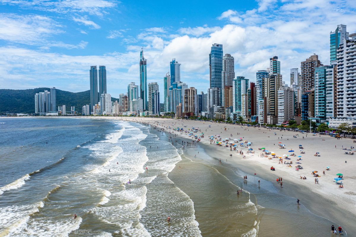 O desenvolvimento recente da Praia Brava